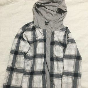 Eddie Bauer Hooded Flannel